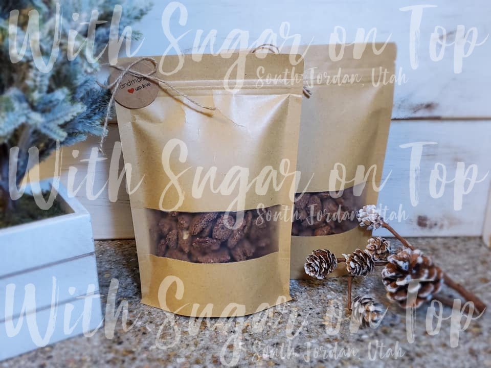 Christmas Candied Cinnamon Sugar Almond & Pecans