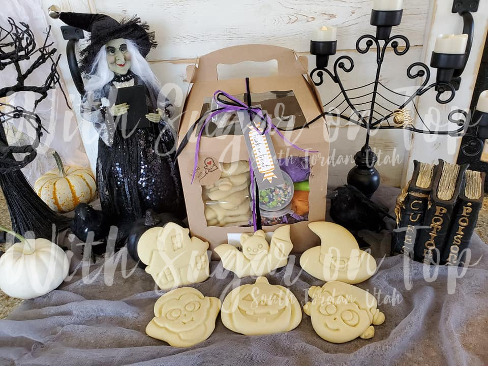 Sugar Cookie Kits, Halloween Imprinted